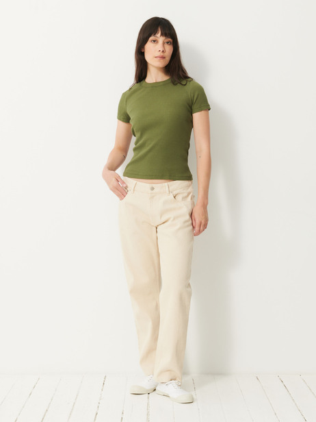 PANTALON NAJAC BENSIMON EDITION -  Ecru , Ready-to-wear Bensimon
