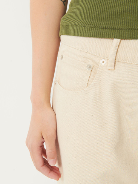 PANTALON NAJAC BENSIMON EDITION -  Ecru , Ready-to-wear Bensimon