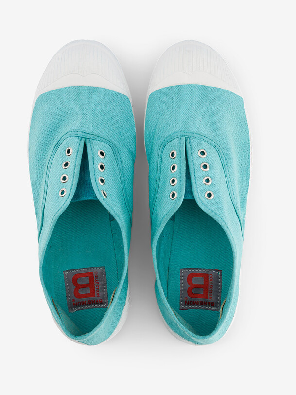 WOMEN ELLY TENNIS -  Turquoise , Tennis & Shoes Bensimon