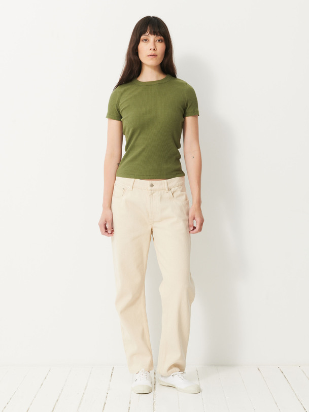 PANTALON NAJAC BENSIMON EDITION -  Ecru , Ready-to-wear Bensimon