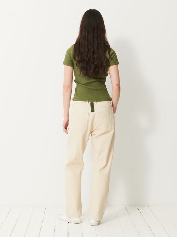 PANTALON NAJAC BENSIMON EDITION -  Ecru , Ready-to-wear Bensimon