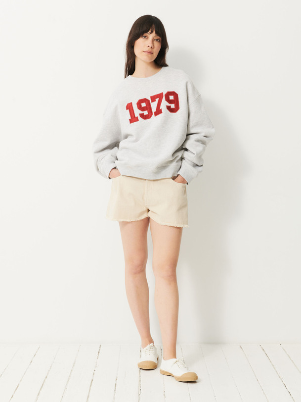 SWEAT NAPLES BENSIMON EDITION -  Heather gray , Ready-to-wear Bensimon