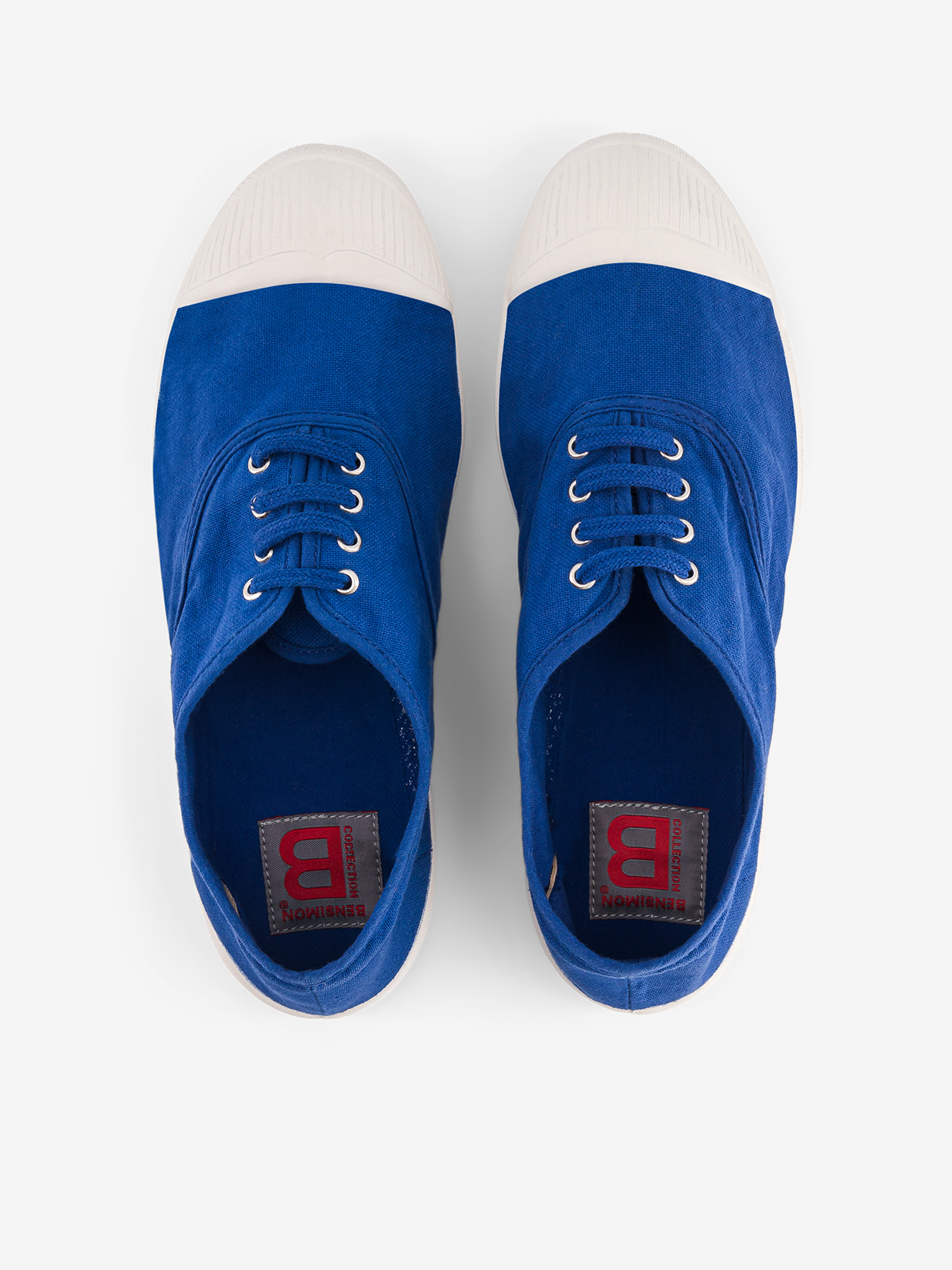 MEN LACES TENNIS -  Bright blue , Tennis & Shoes Bensimon