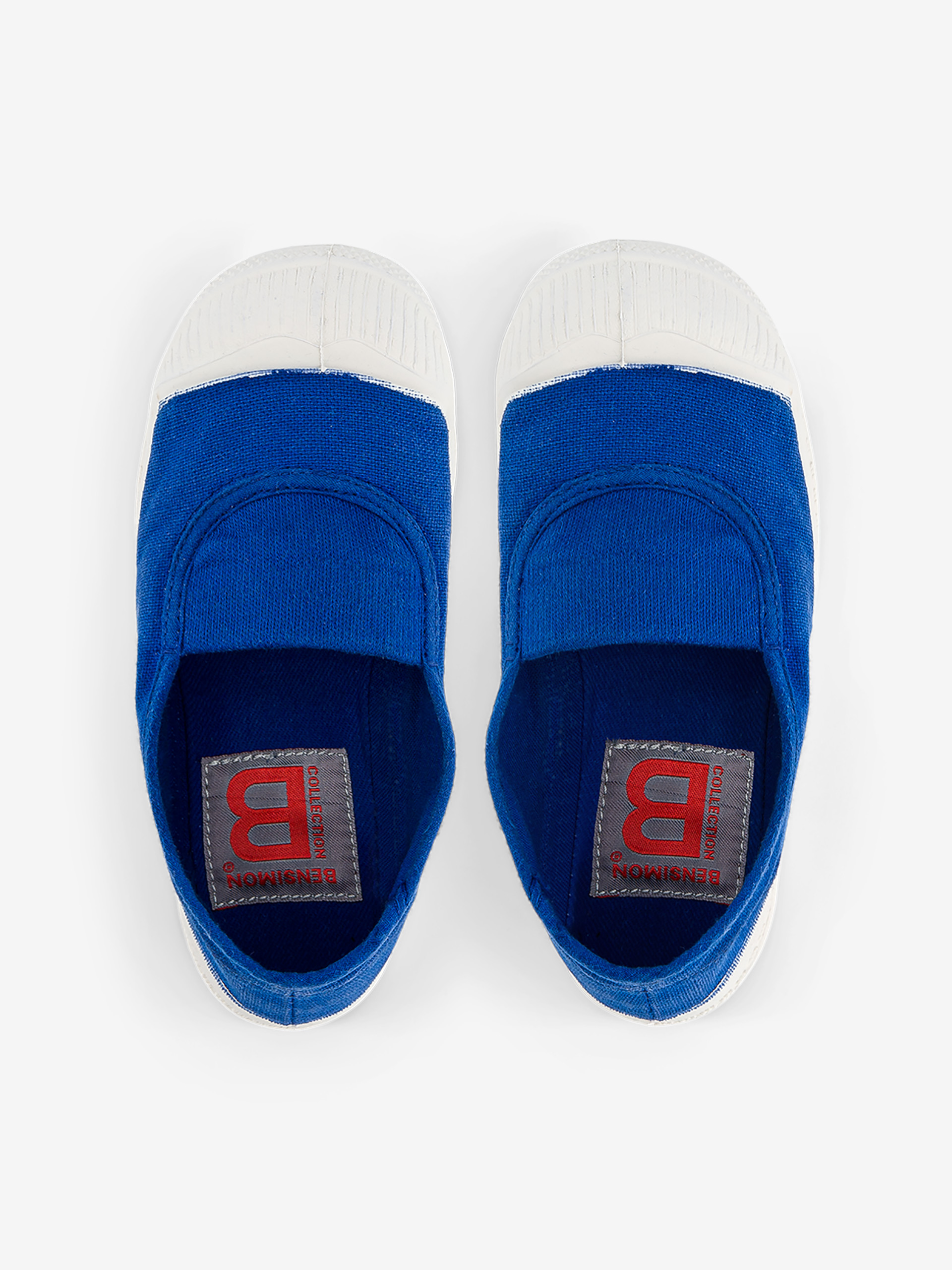 KIDS ELASTIC TENNIS -  Bright blue , Tennis & Shoes Bensimon