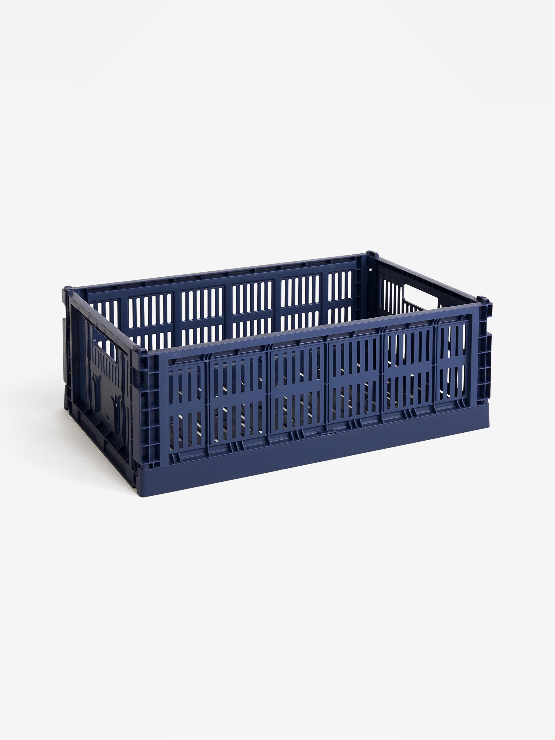 PANIER COLOUR CRATE M POLYPROPYLENE RECYCLE MARINE - Hay -  Marine , Home design Bensimon