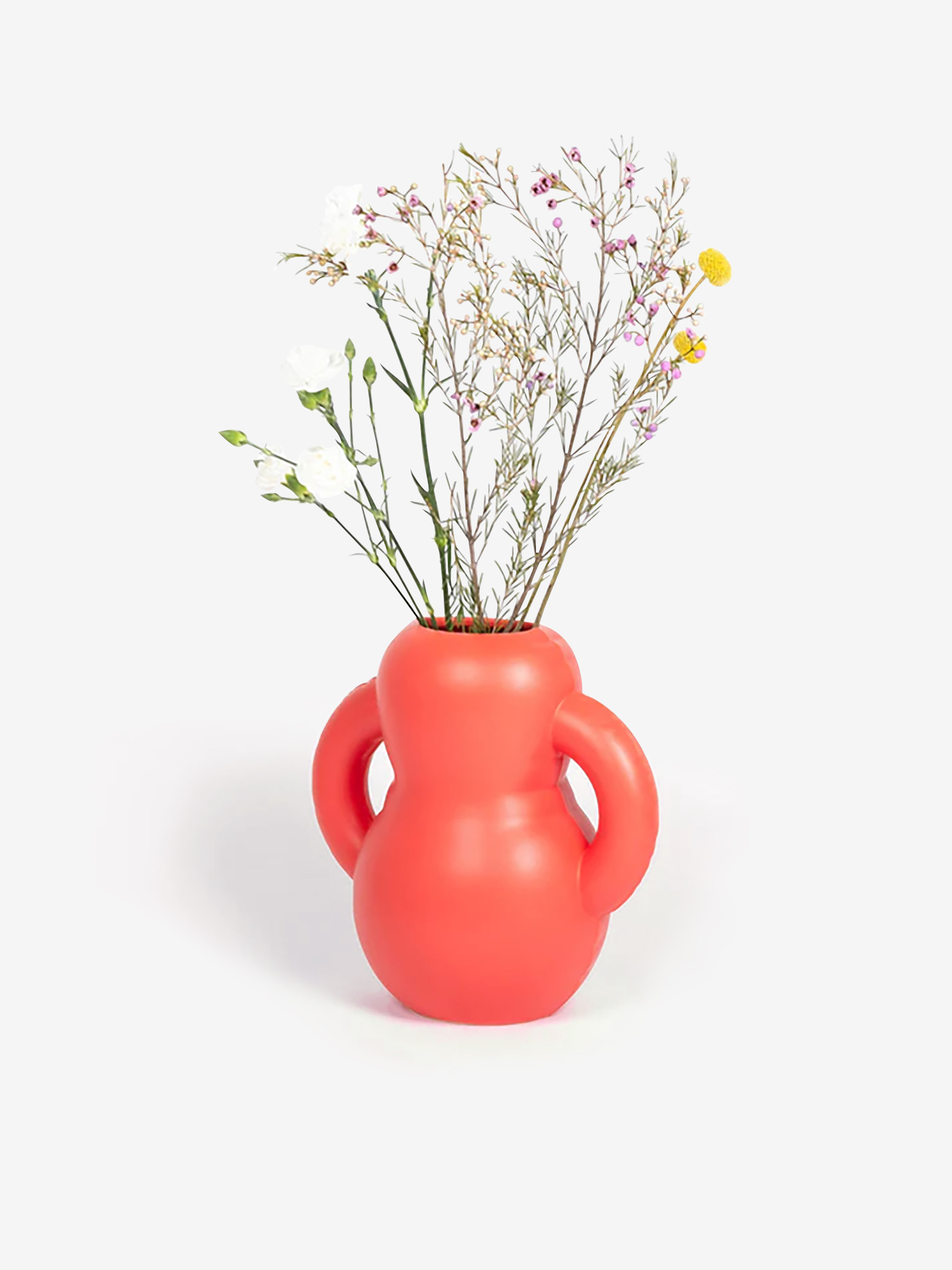 VASE OSCAR ROUGE - Home Studyo - Red , Home design Bensimon