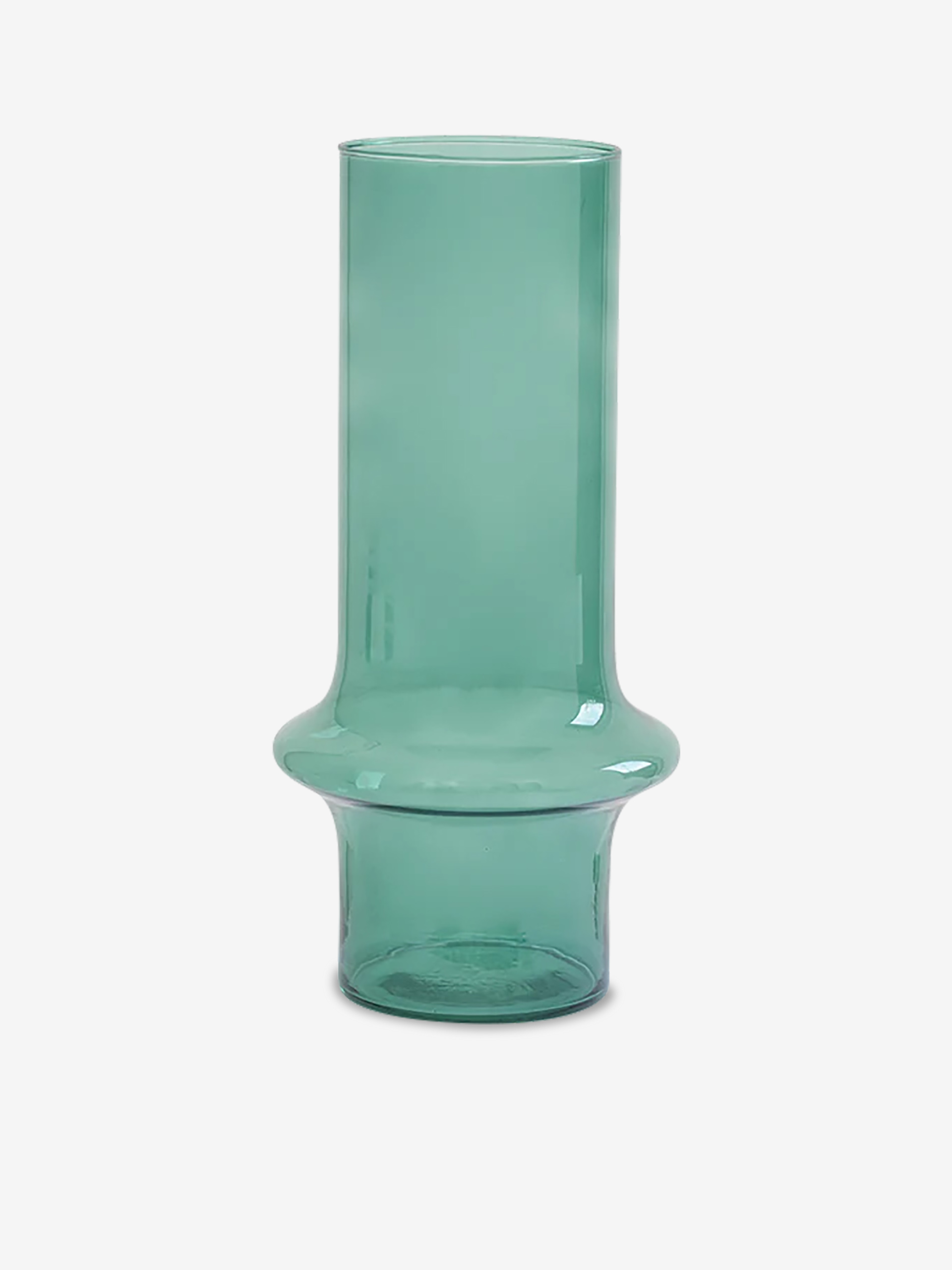 VASE VERRE RECYCLE BLEU - Urban Nature Culture -  Blue , Home design Bensimon