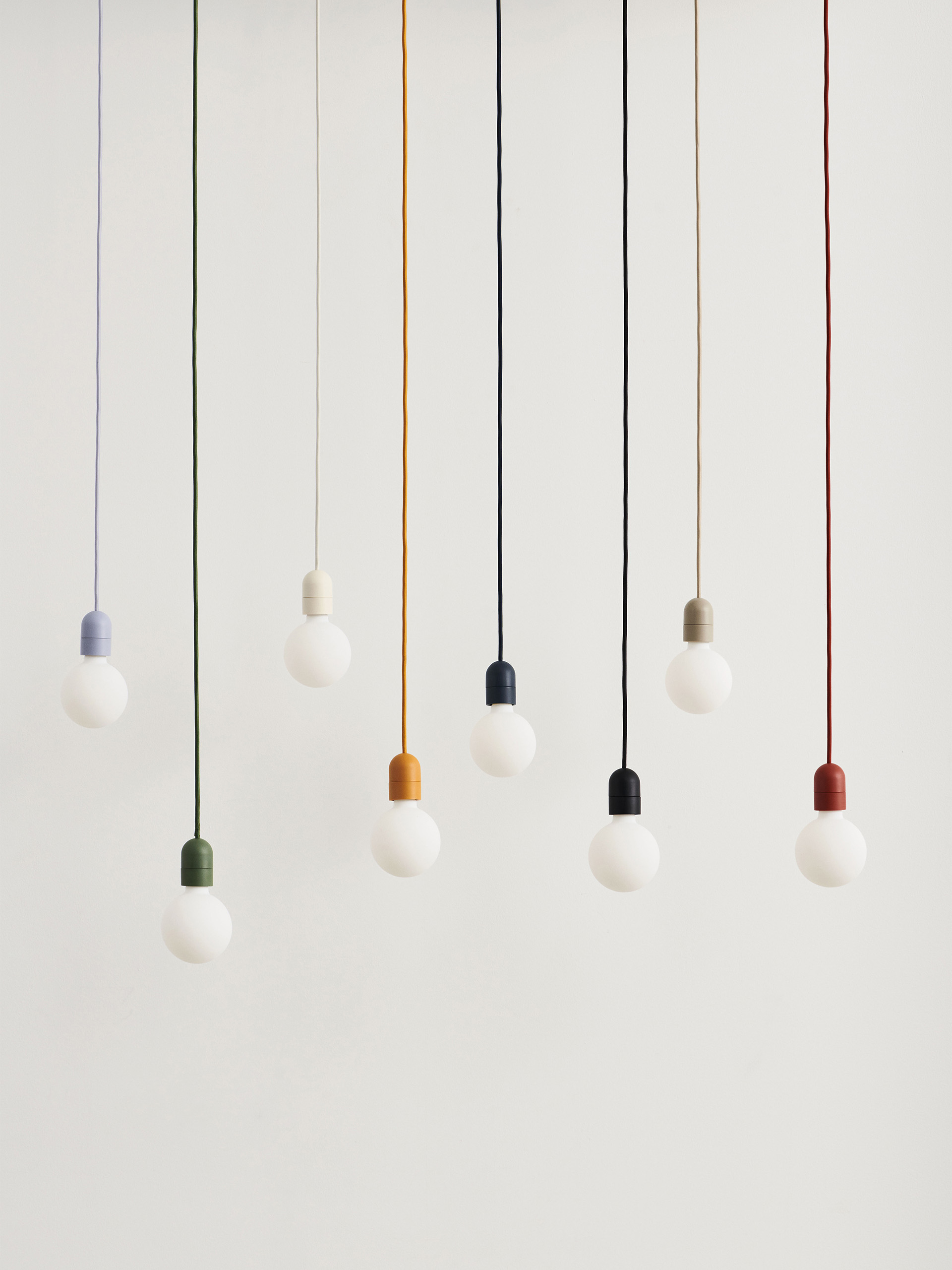 SUSPENSION C&Acirc;BLE PAPER SHADE VERT - Hay -  Green , Home design Bensimon