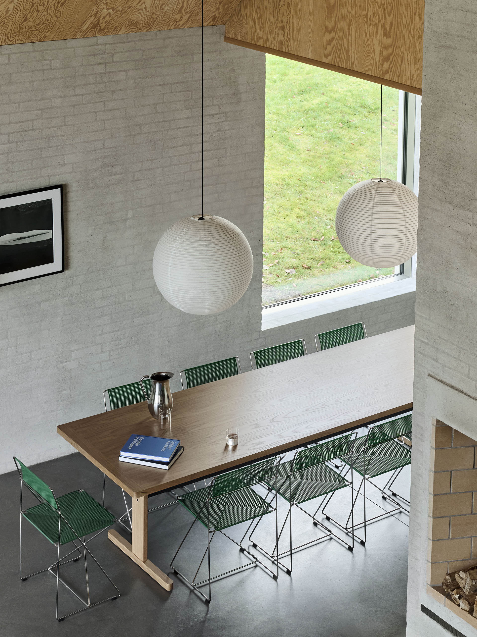 SUSPENSION PAPER SHADE D60CM - Hay - White , Home design Bensimon