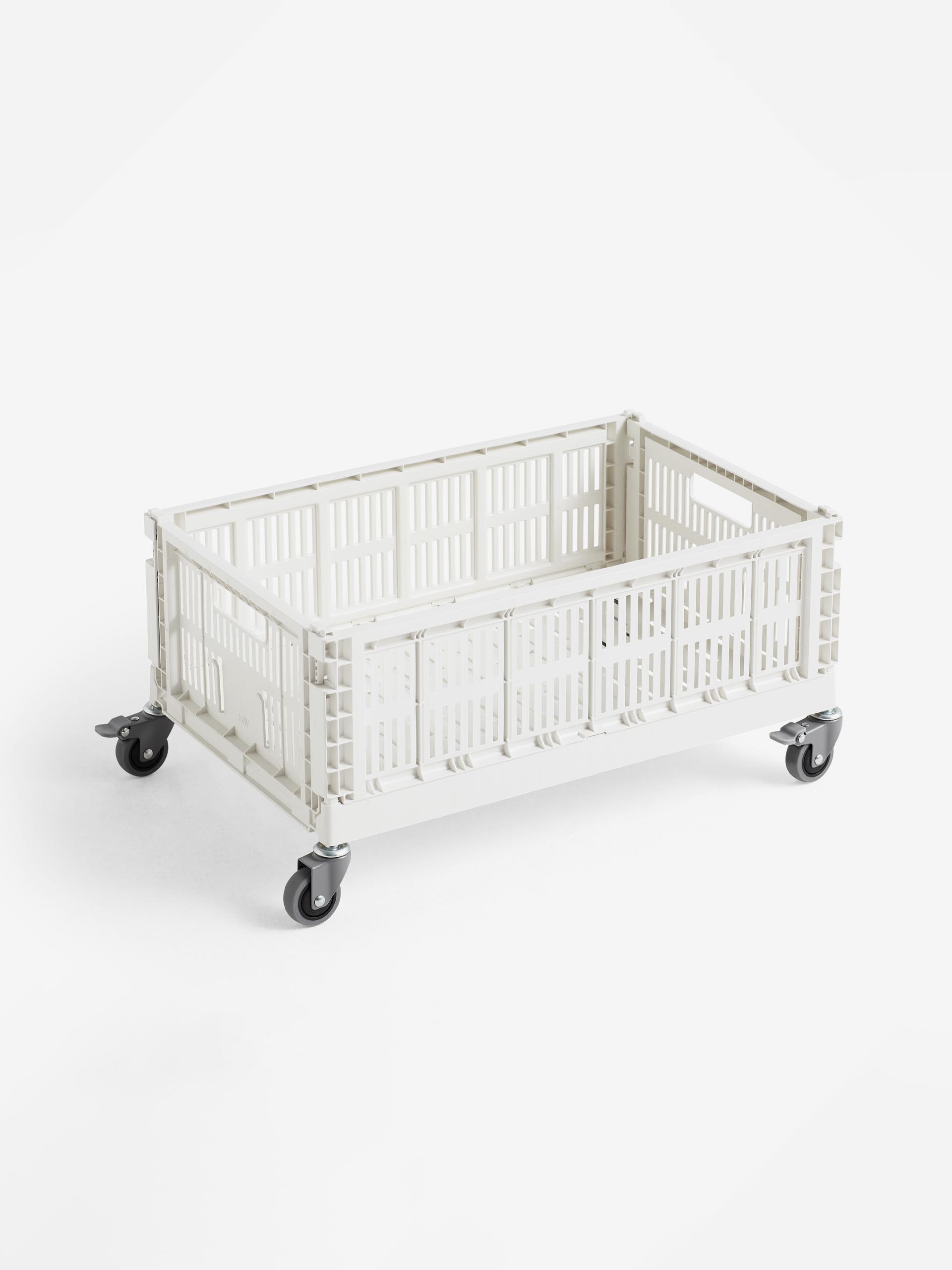 SET DE 4 ROULETTES - COLOUR CRATE - Hay - Grey , Home design Bensimon