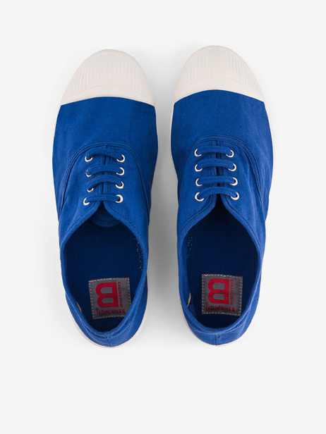 MEN LACES TENNIS -  Bright blue , Tennis & Shoes Bensimon
