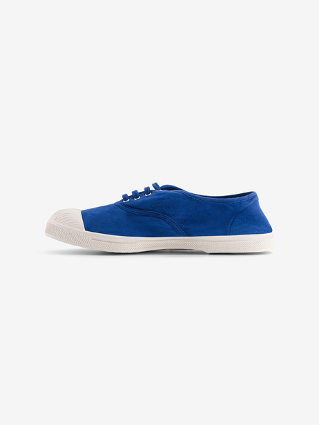 WOMEN LACES TENNIS -  Bright blue , Tennis & Shoes Bensimon