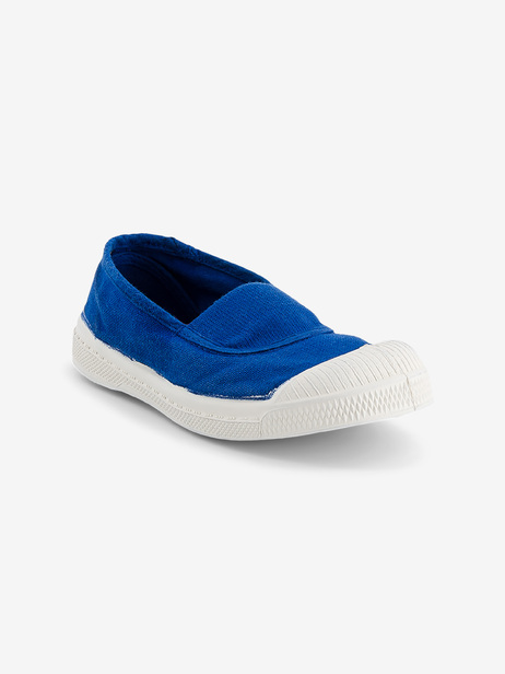 KIDS ELASTIC TENNIS -  Bright blue , Tennis & Shoes Bensimon
