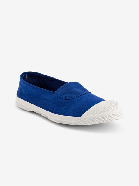 WOMEN ELASTIC TENNIS -  Bright blue , Tennis & Shoes Bensimon