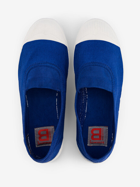 WOMEN ELASTIC TENNIS -  Bright blue , Tennis & Shoes Bensimon