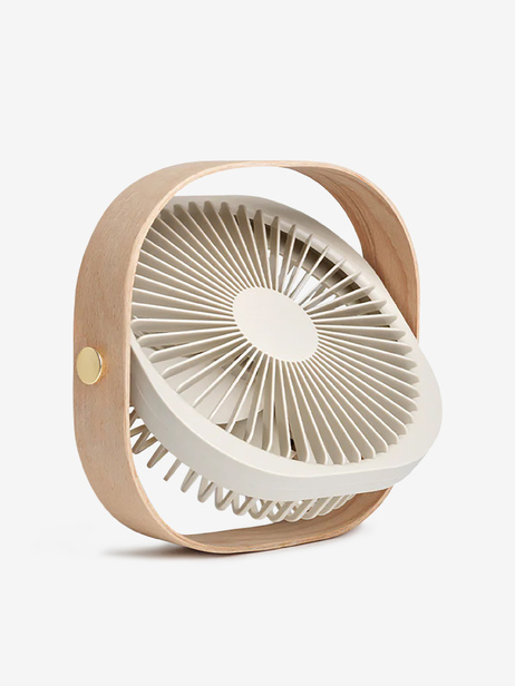 VENTILATEUR PORTABLE FANTASTIC BEIGE - Kubbick (Printworks) -  Beige , Home design Bensimon