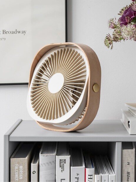 VENTILATEUR PORTABLE FANTASTIC BEIGE - Kubbick (Printworks) -  Beige , Home design Bensimon