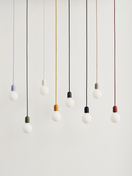SUSPENSION C&Acirc;BLE PAPER SHADE ROUGE - Hay -  Red , Home design Bensimon