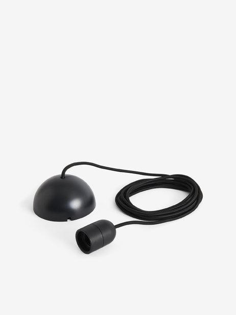SUSPENSION C&Acirc;BLE PAPER SHADE NOIR - Hay -  Black , Home design Bensimon