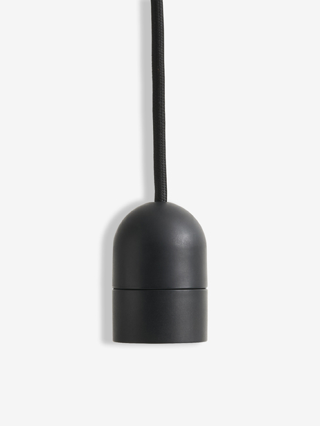 SUSPENSION C&Acirc;BLE PAPER SHADE NOIR - Hay -  Black , Home design Bensimon