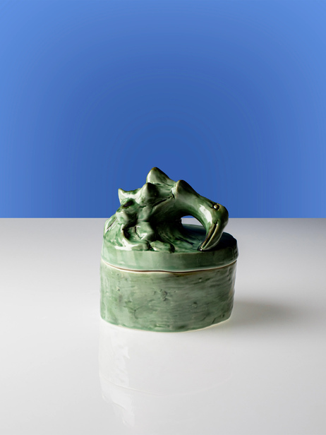 SCENTED CANDLE GREEN SONATA -  Green , Home design Bensimon