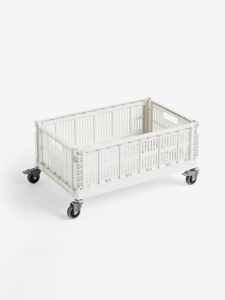 SET DE 4 ROULETTES - COLOUR CRATE - Hay -  Grey , Home design Bensimon