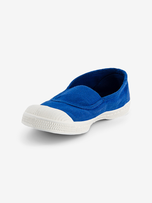 KIDS ELASTIC TENNIS -  Bright blue , Tennis & Shoes Bensimon