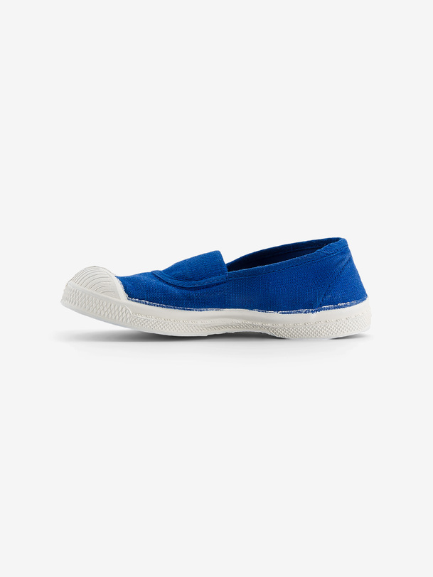 KIDS ELASTIC TENNIS -  Bright blue , Tennis & Shoes Bensimon