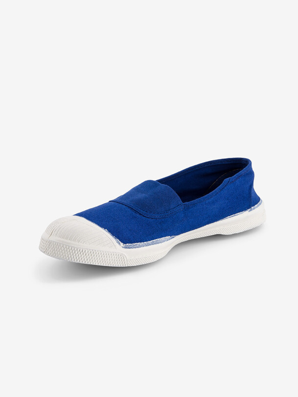 WOMEN ELASTIC TENNIS -  Bright blue , Tennis & Shoes Bensimon