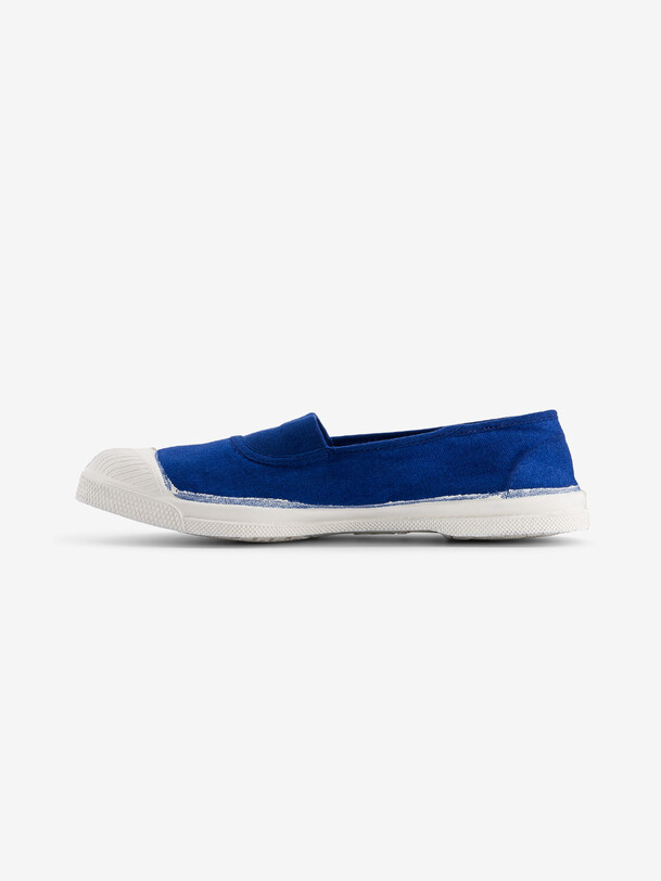 WOMEN ELASTIC TENNIS -  Bright blue , Tennis & Shoes Bensimon