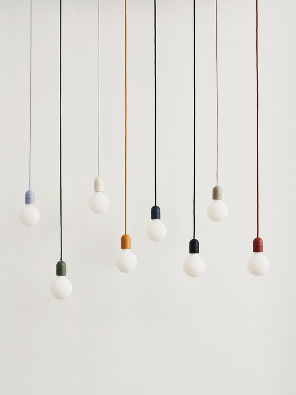 SUSPENSION C&Acirc;BLE PAPER SHADE ROUGE - Hay -  Red , Home design Bensimon