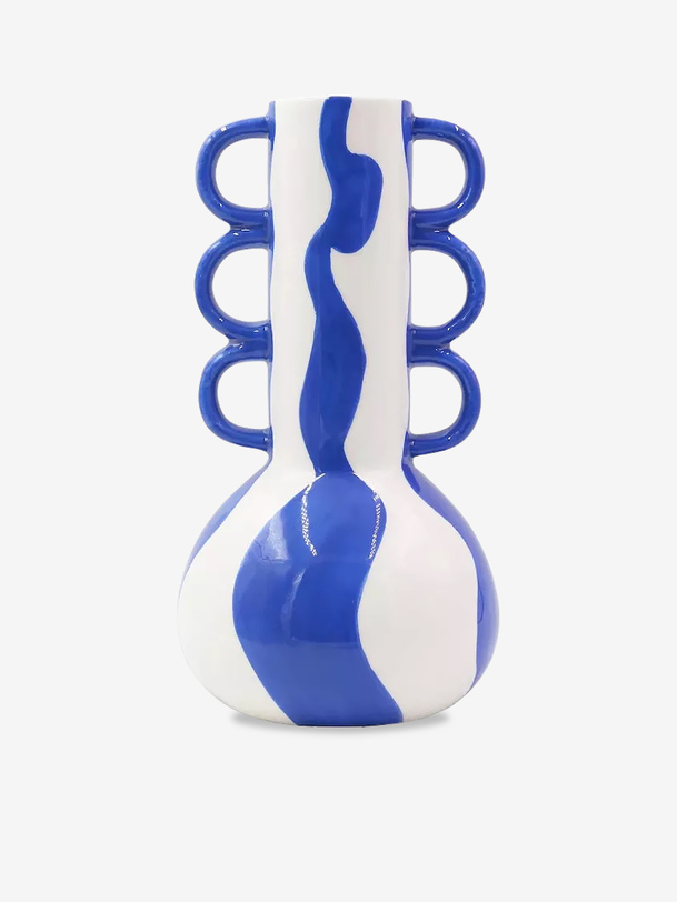 VASE TOMAS - Que Rico / Optiplast - Blue , Home design Bensimon