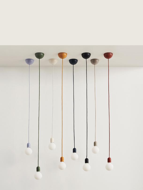 SUSPENSION C&Acirc;BLE PAPER SHADE VERT - Hay -  Green , Home design Bensimon