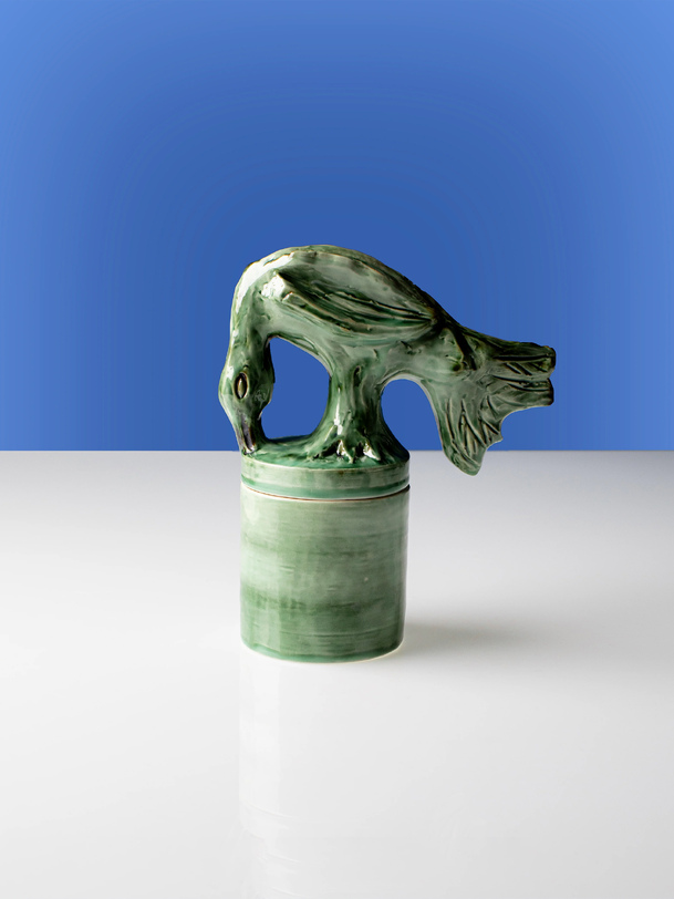 SCENTED CANDLE GREEN SONATA -  Green , Home design Bensimon