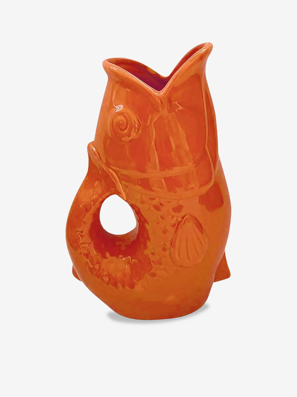 VASE POISSON ORANGE - Opjet -  Orange , Home design Bensimon