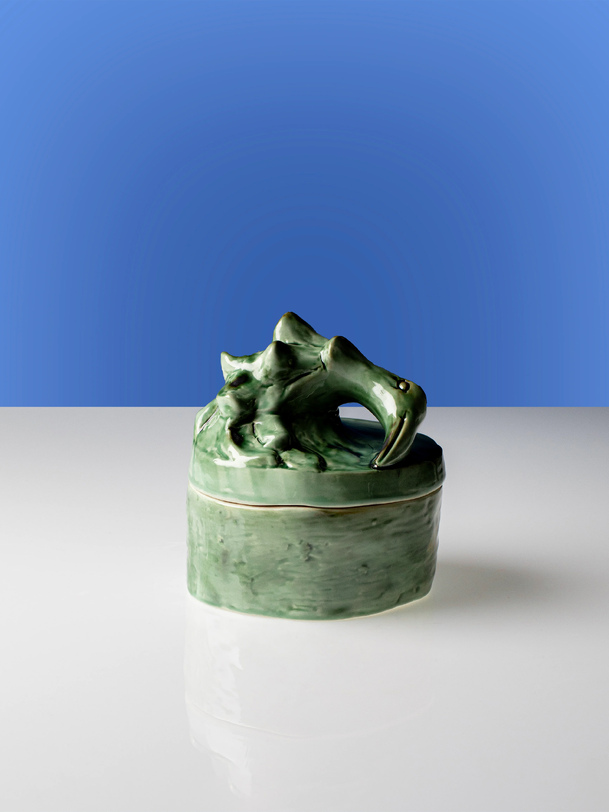 SCENTED CANDLE GREEN SONATA -  Green , Home design Bensimon