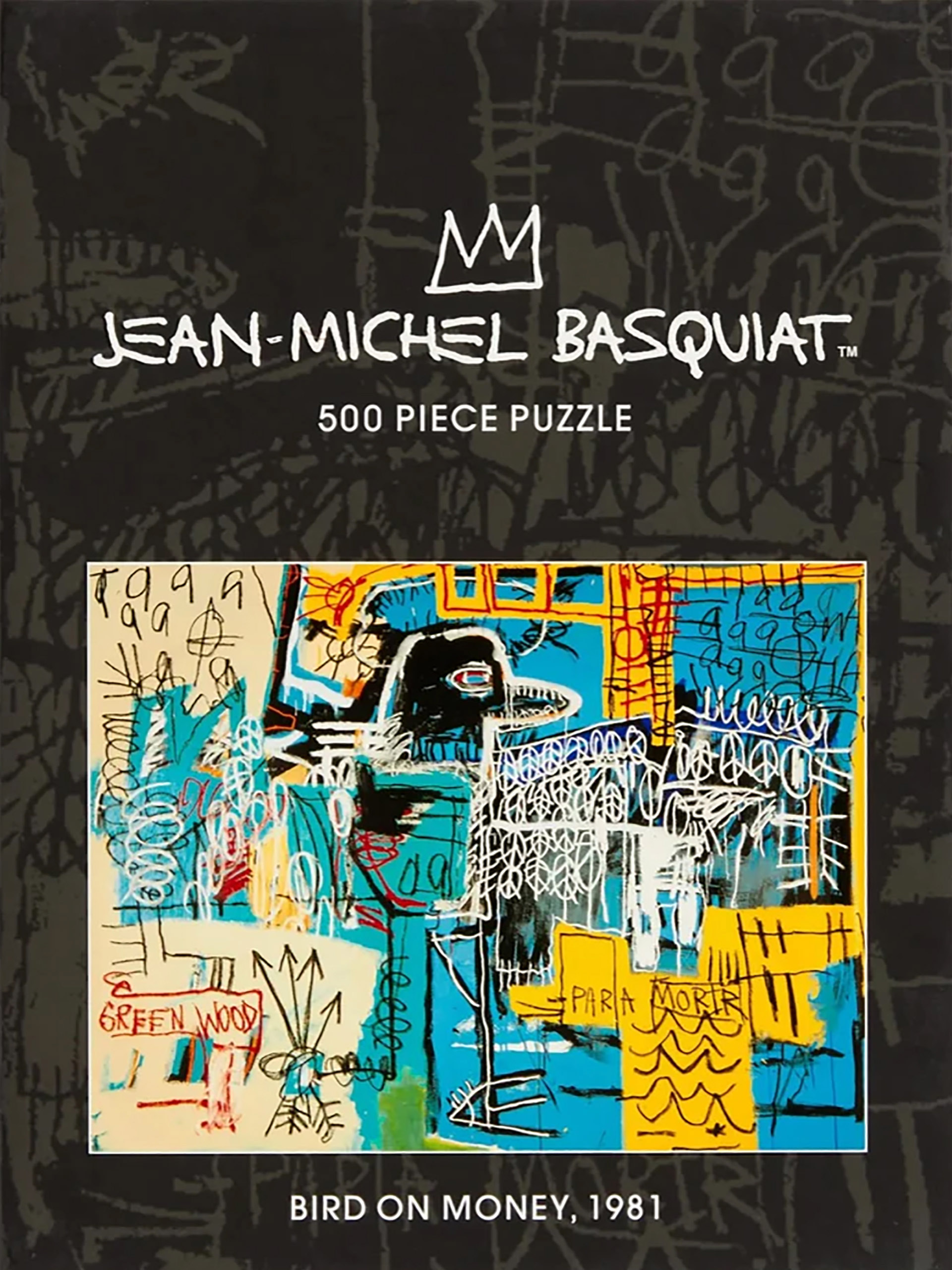 PUZZLE BASQUIAT - New Mags - Black , Home design Bensimon