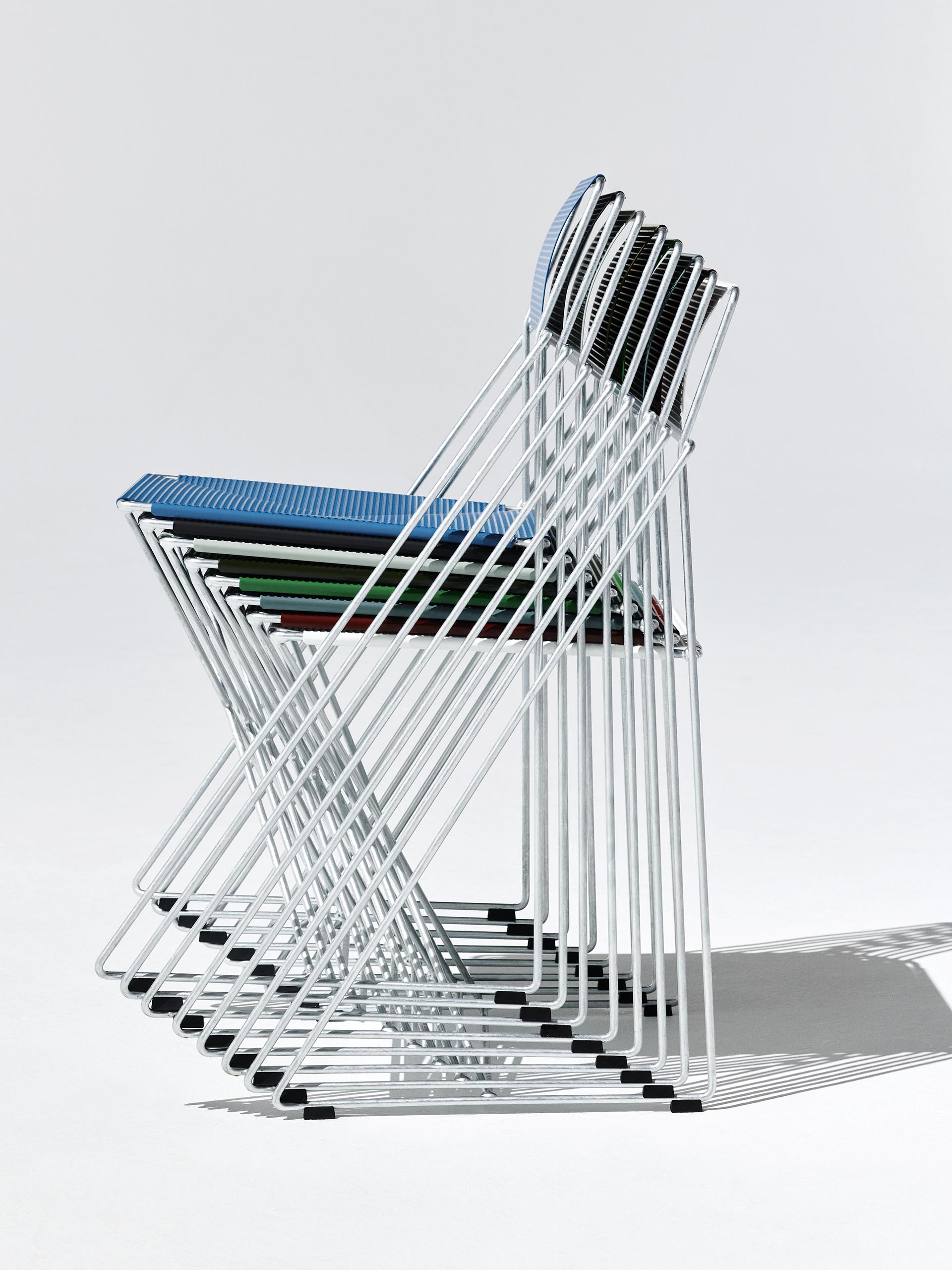 CHAISE X-LINE BLEU - Hay - Blue , Home design Bensimon