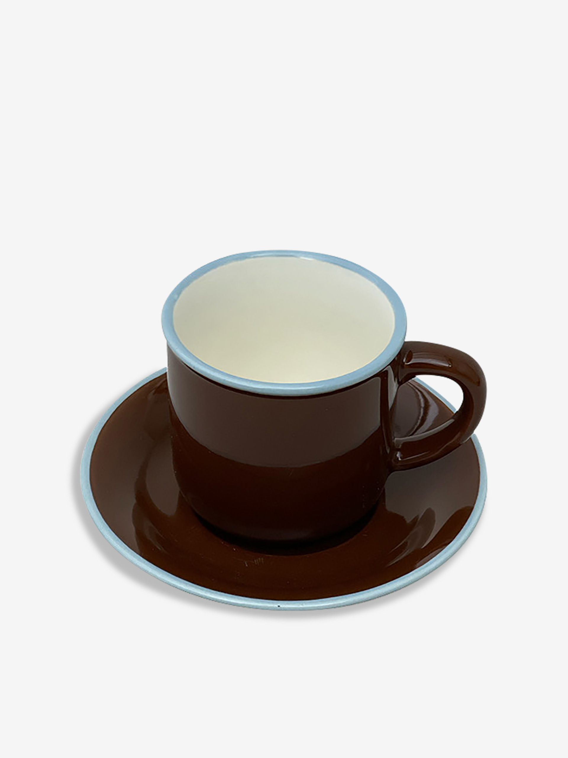 Tasse Ristretto céramique - Bazar de Luxe - Brown , Home design Bensimon