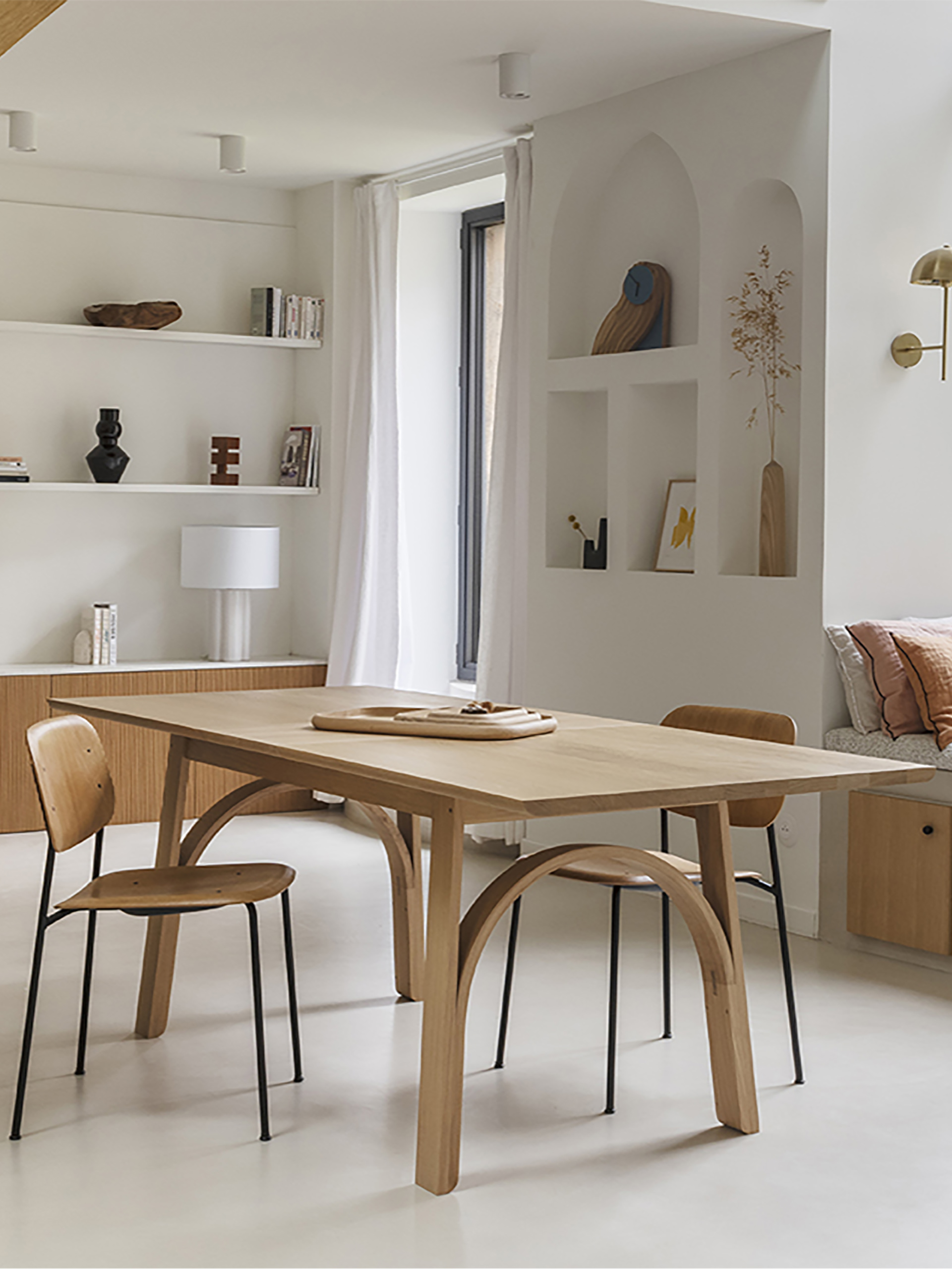 Table de repas extensible Arch - Drugeot Manufacture -  Natural , Home design Bensimon