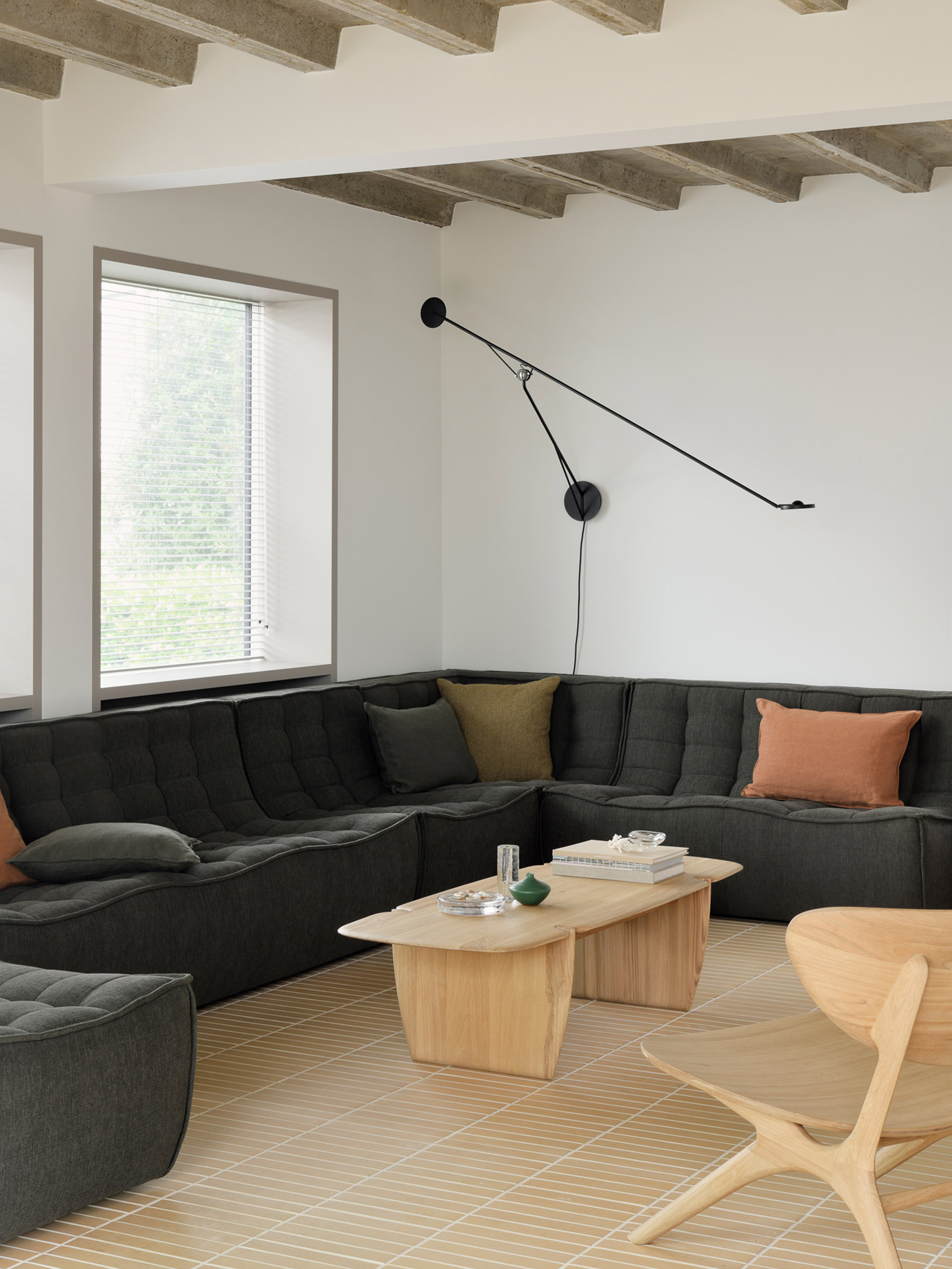 TABLE BASSE PI - ETHNICRAFT - Natural , Home design Bensimon