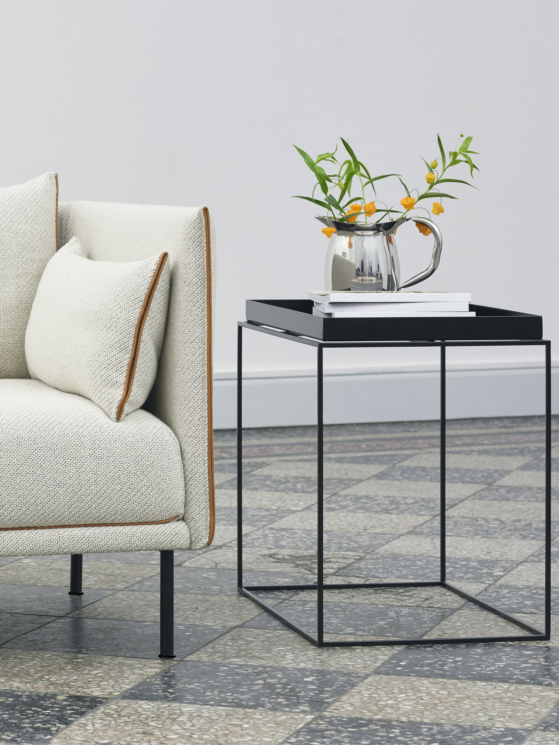 TABLE TRAY - Hay -  Black , Home design Bensimon