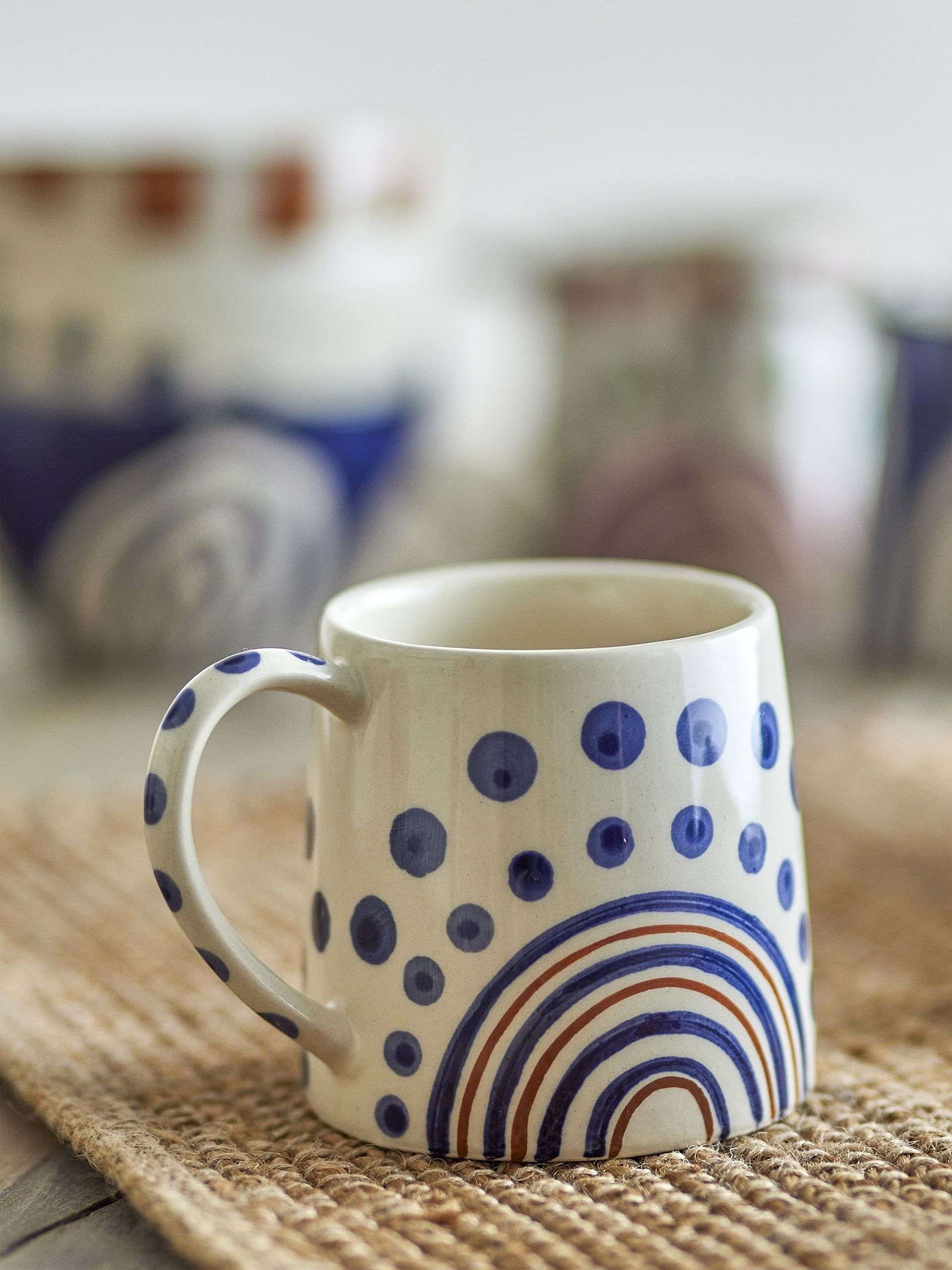Tasse en grès Shama - Bloomingville - Orange , Home design Bensimon