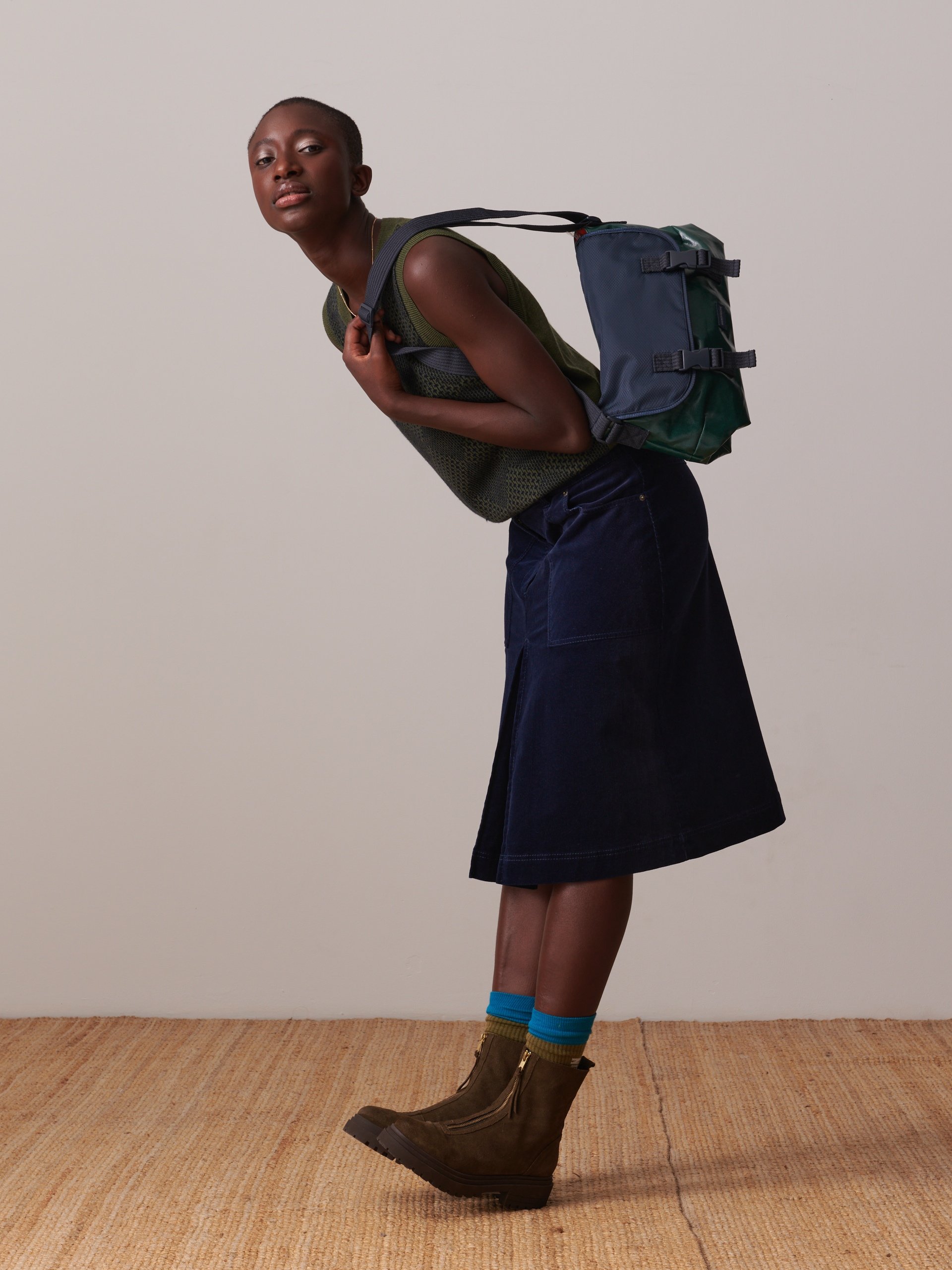 MIA SKIRT -  Bleu nuit , Ready-to-wear Bensimon