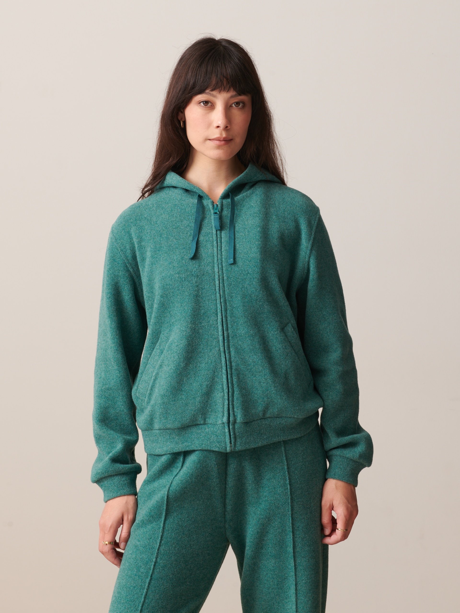 MARCUS CARDIGAN -  Blue green , Ready-to-wear Bensimon