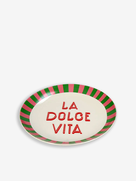 ASSIETTE DOLCE VITA - Kersten -  White , Home design Bensimon