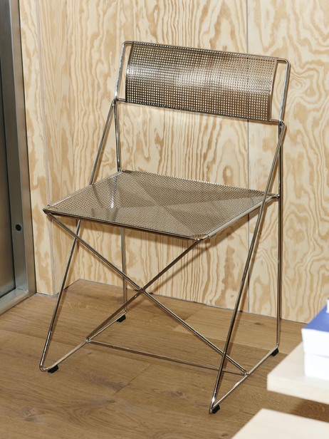 Chaise x-line noir - Hay -  Chrome , Home design Bensimon