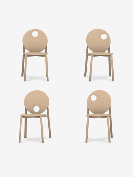 Chaise Helio - Drugeot Manufacture -  Natural , Home design Bensimon