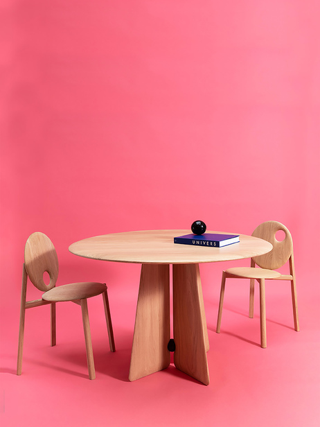 Chaise Helio - Drugeot Manufacture -  Natural , Home design Bensimon