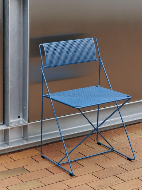 CHAISE X-LINE BLEU - Hay -  Blue , Home design Bensimon